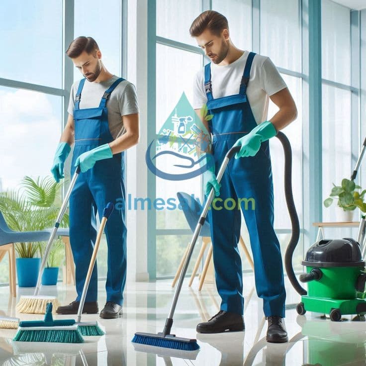 تنظيف الأرضيات الطبية